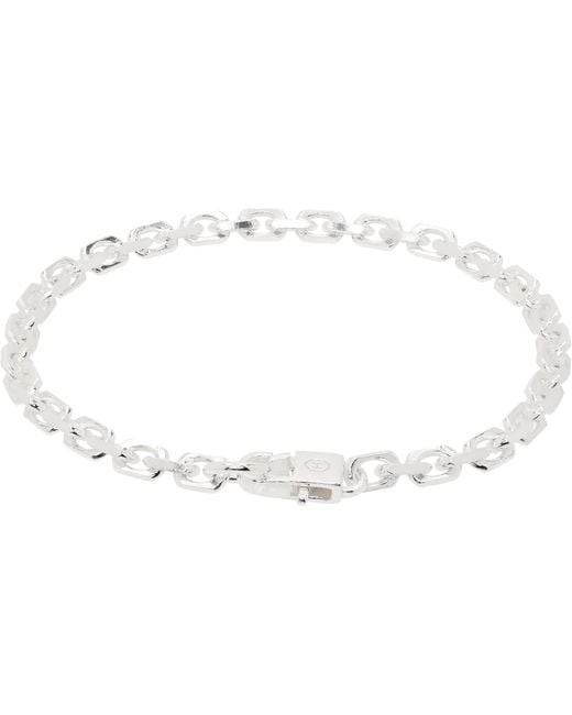 Hatton Labs Metallic Anchor Bracelet for men