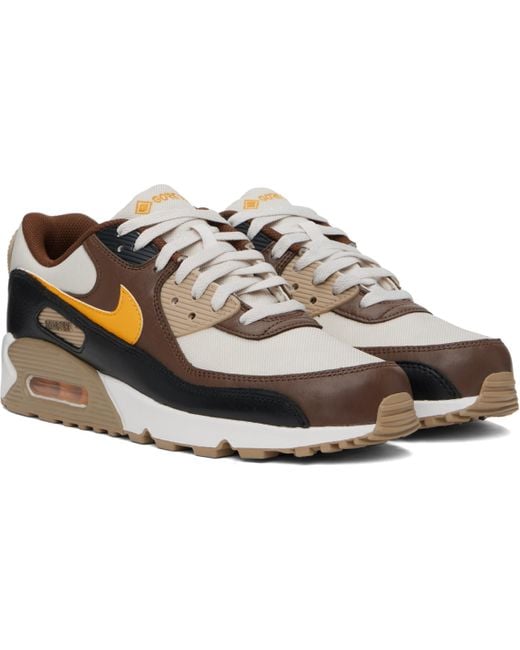 Nike Black Khaki Air Max 90 Gore-Tex Sneakers for men