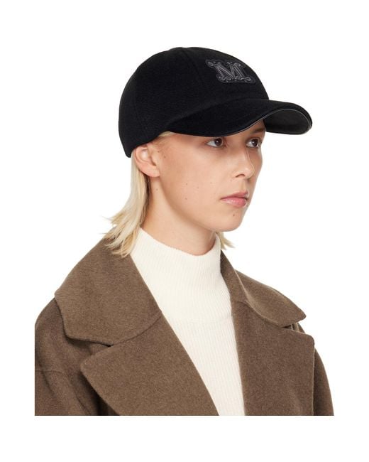 Max Mara Brown Fedora Cap