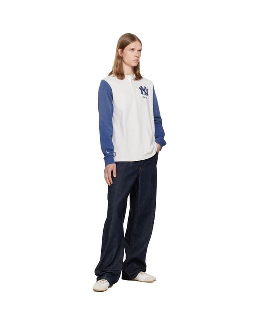 Polo Ralph Lauren Blue Mlb Edition Yankees Henley for men