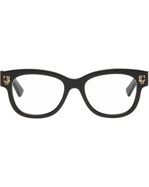 Cartier ブラック Ct0373O メガネ Black
