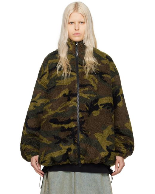 Vetements Multicolor Khaki Uflage Jacket for men