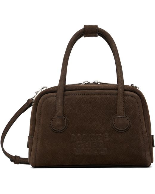 MARGE SHERWOOD Brown Soft Mini Bag