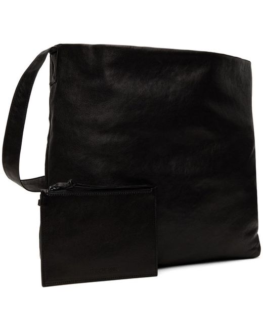 Ann Demeulemeester Black Large Tosh Bag for men