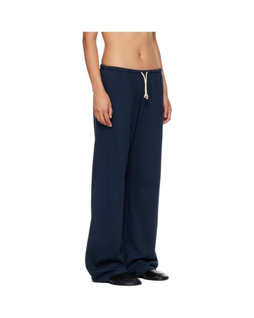 HOMMEGIRLS Blue Fruit Of The Loom Edition Cotton Lounge Pants