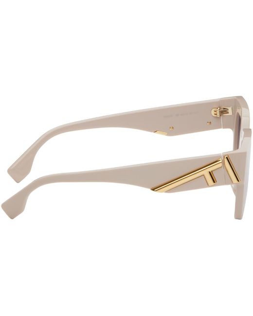 Fendi Black Off-white ' First' Sunglasses