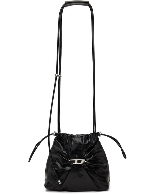 DIESEL Scrunch-D Bucket Bag in Black for Men | Lyst