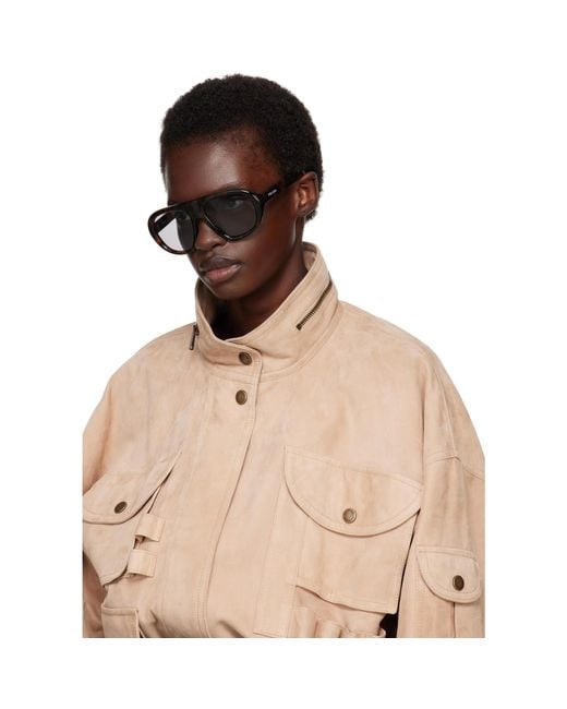 Prada Gray 'Prada Shadowplay' Sunglasses