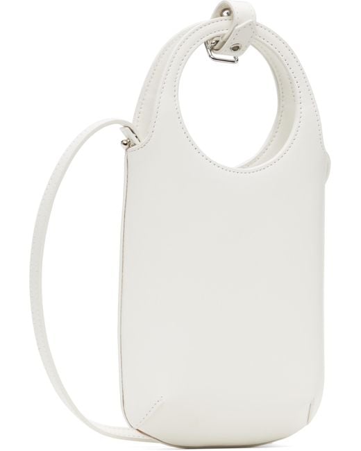 ショルダーバッグ・ポシェット Holy Bag - Courreges - Leather - Off White 人気＊ Courreges / クレージュ Holy レザーバッグ (Courreges