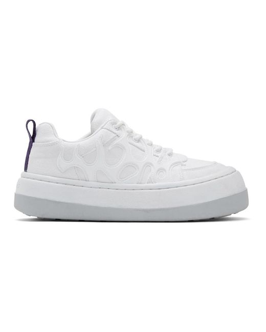 Eytys White Canvas Sonic Sneakers for men
