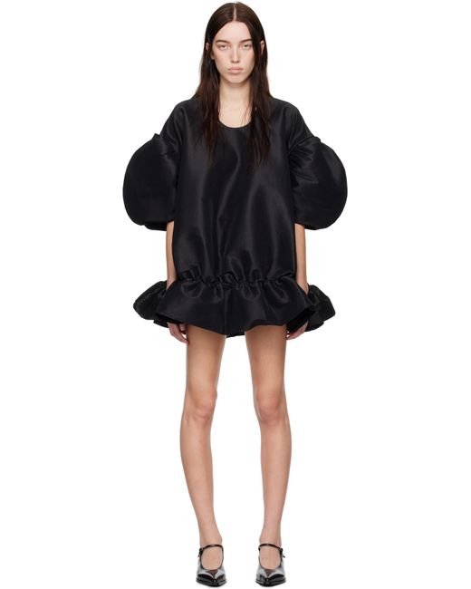 Kika Vargas Ssense限定 ブラック Gigi ミニワンピース Black