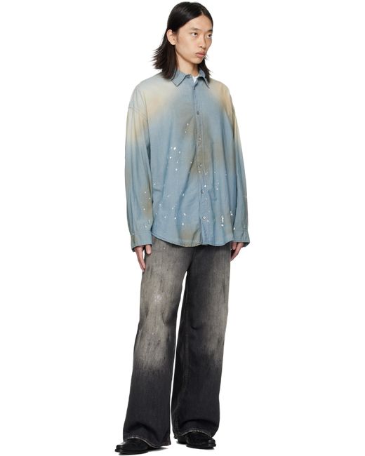 Acne Black Loose Fit 2023 Jeans for men