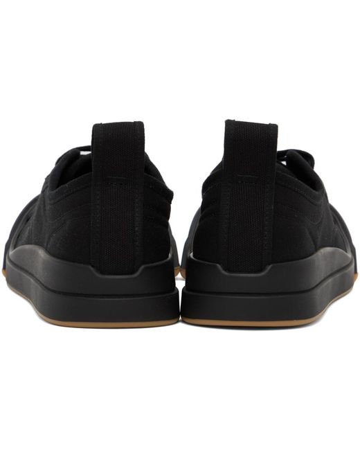 Bottega Veneta Black Vulcan Sneakers for men