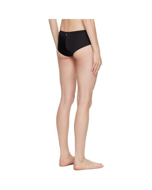 Versace Black Belize Bikini Bottom