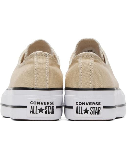 Converse Black Chuck Taylor All Star Lift Platform Sneakers
