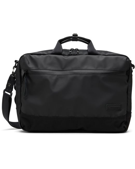 Master Piece Black Slick 3Way Briefcase for men