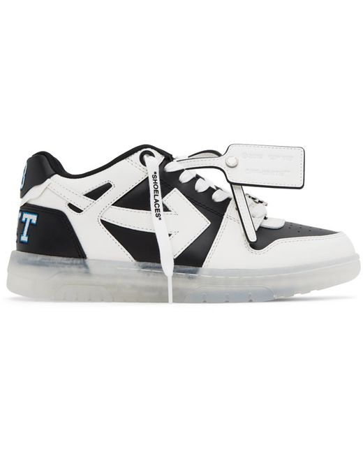 Off-White c/o Virgil Abloh White & Black Out Of Office Sneakers for men