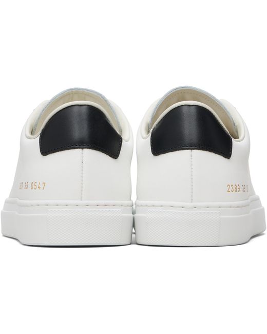 Common Projects Retro Classic Sneakers in Black for Men | Lyst UK