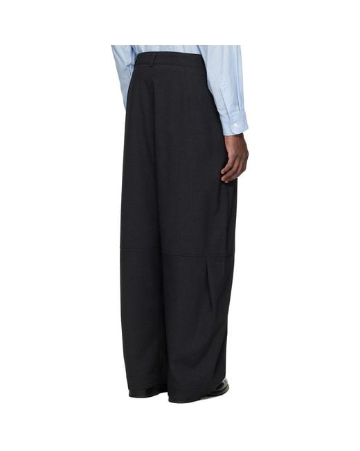 SAGE NATION Black Zushi Trousers for men