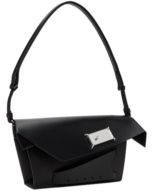 Maison Margiela Snatched Classique Medium Bag in Black for