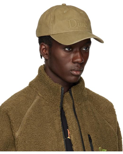 Dime Brown Classic Uniform Cap for men