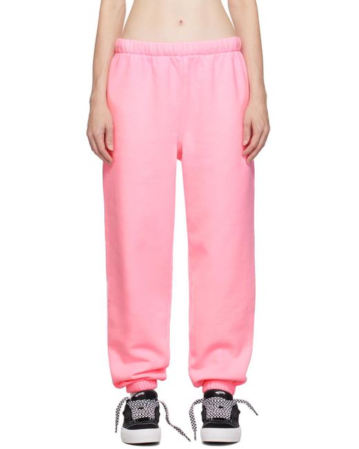ERL Pink Elasticized Lounge Pants