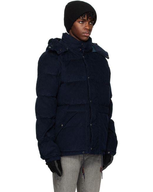 Polo Ralph Lauren Blue Navy Quilted Down Jacket for men