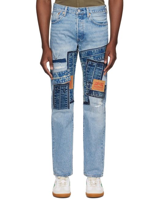 メンズ Levi's ブルー 501 Special Affair Dx ジーンズ Blue