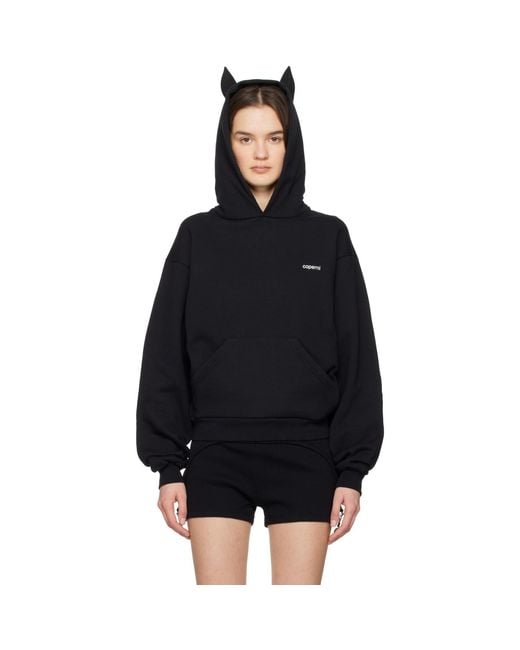 Coperni Black Horn Hoodie
