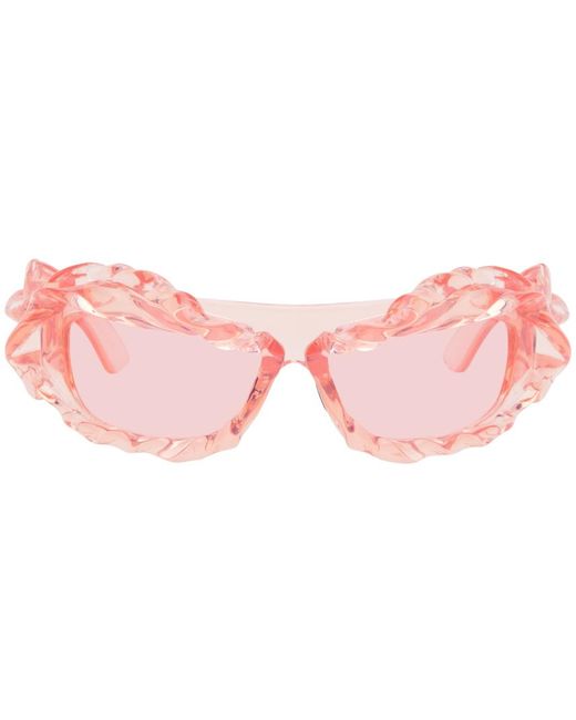 OTTOLINGER Pink Twisted Sunglasses for men