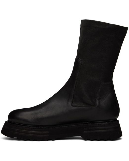 Guidi Black 528v Chelsea Boots for men