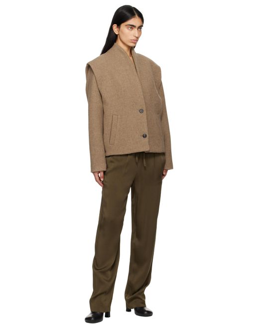 Isabel Marant トープ Drogo ジャケット Brown