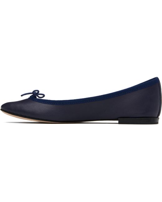 Repetto ネイビー Cendrillon バレエシューズ Black