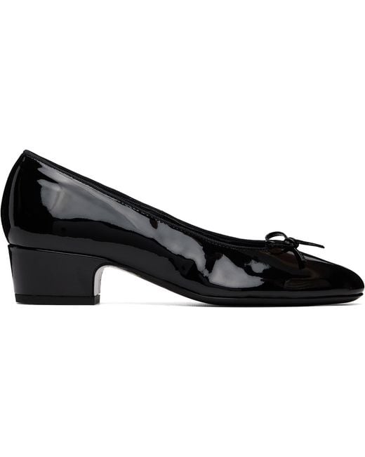 Sandy Liang Black Ballet Pump 40 Heels