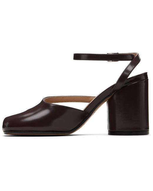 Maison Margiela Black Tabi Pump Heeled Sandals