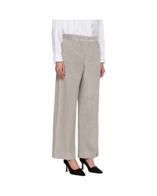 Max Mara White Eneide Trousers