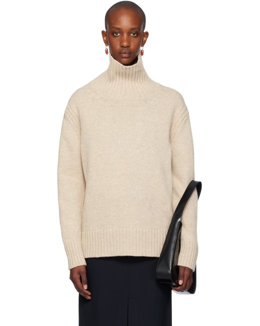 &Daughter Natural Fintra Tunic Turtleneck
