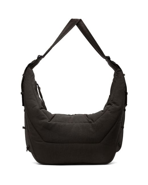 Lemaire Black Large Soft Game Bag for men
