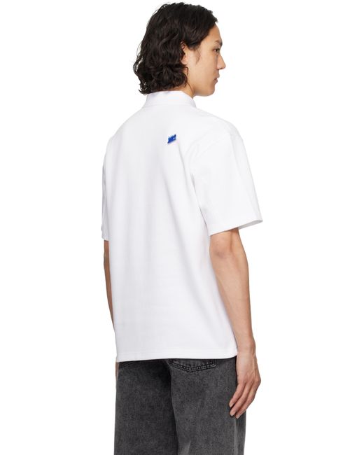 Adererror Sig; Trs Tag 01 Polo in White for Men | Lyst Canada