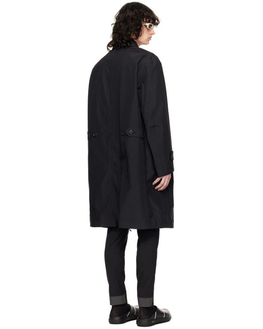 Manteau noir à image imprimée Undercover pour homme en coloris Black