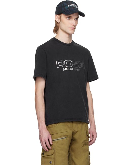 メンズ Martine Rose ブラック Classic Tシャツ Black