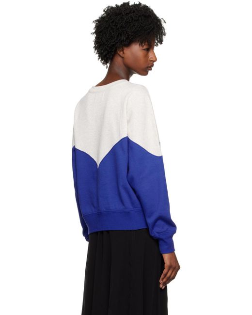 Isabel Marant Blue Houston Sweatshirt