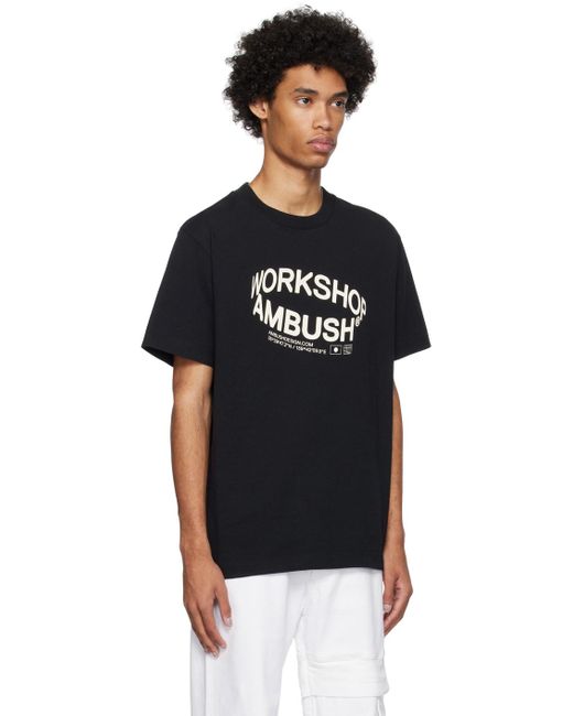 Ambush Black Revolve T-shirt for men