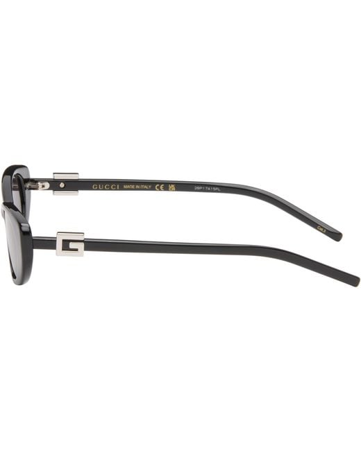 Gucci Gray Cat Eye Sunglasses
