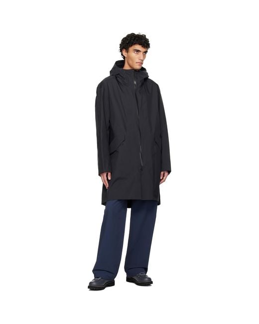 Veilance Blue Monitor Coat for men