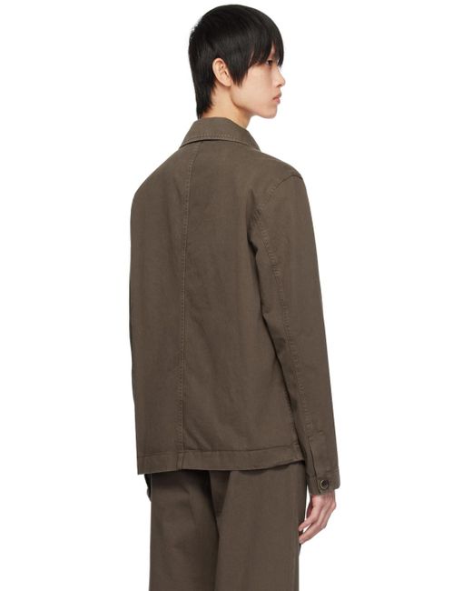 Norse Projects Black Brown Tyge Jacket for men