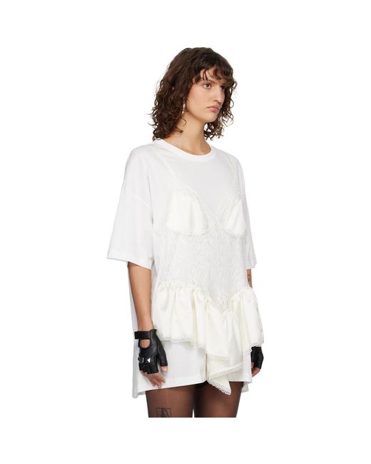 VAQUERA White Off- Teddy T-Shirt