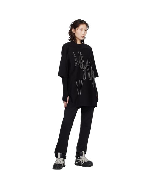 Rick Owens Black Moncler + Jumbo Ss T-Shirt