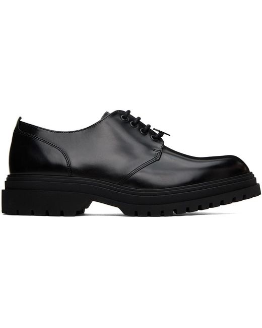 Fred Perry Black Lace-up Derbys for men