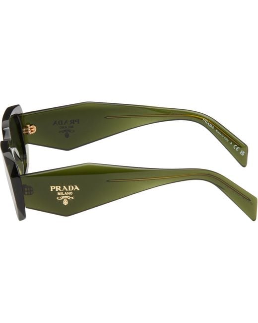 Prada Green 'Prada Symbole' Sunglasses